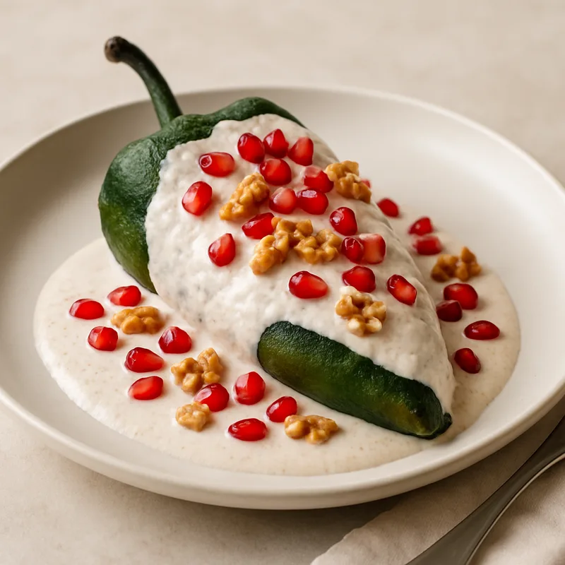 Chiles en nogada